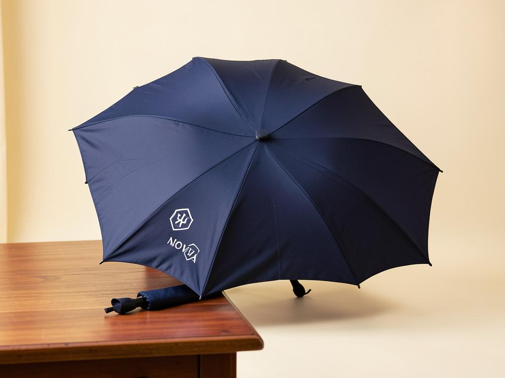 Parasol z nadrukiem logo